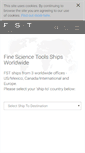 Mobile Screenshot of finescience.com